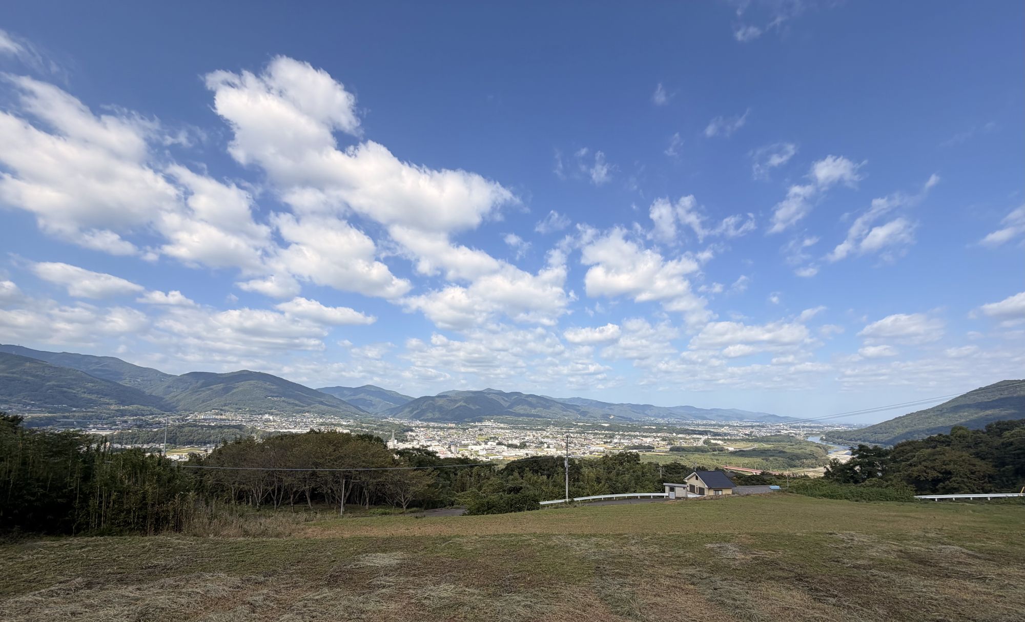 徳島県美馬市の風景